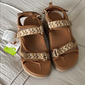 Kuailu Women’s Tan Sandals-NWT-8.5